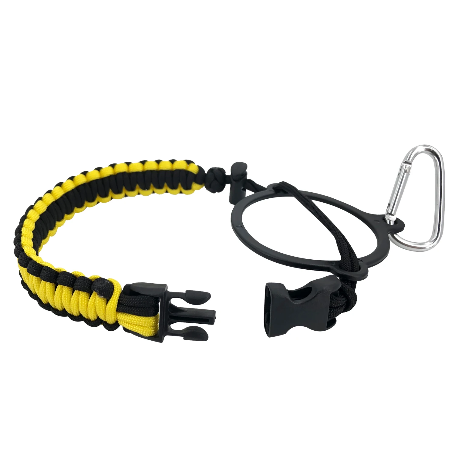 Wholesale paracord handle water bottle holder outdoor survival paracord handle