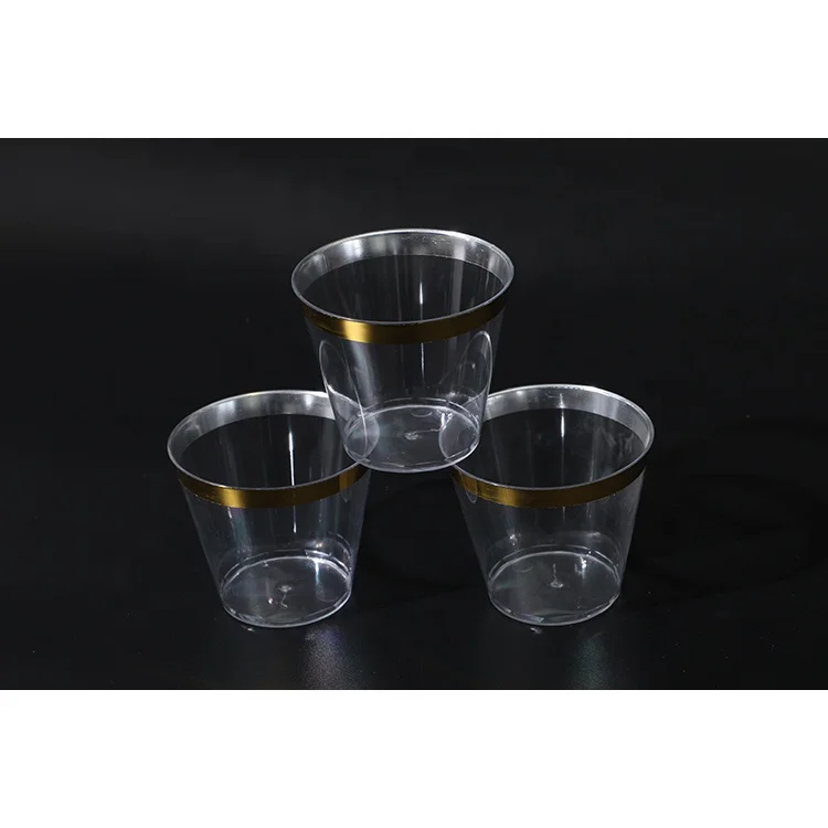 World Best Selling Biodegradable Red Wine Champagne PLA Clear Cup  Eco-friendly