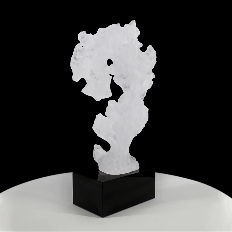 Hot sale Engraving Abstract Crafts for Murano Glass Home Decor and Office Decoration Art ornament