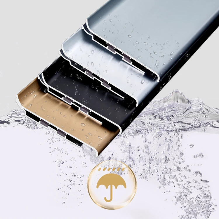 Customized Skirting Aluminum magnetic self attraction edge protective Metal Flooring Buy Skirting board