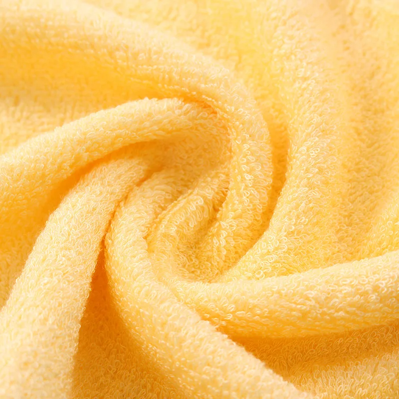 
reusable 100% bamboo fiber organic cotton cute baby kids bath towel set and bamboo golf hand face towels muslin towelling fabric 