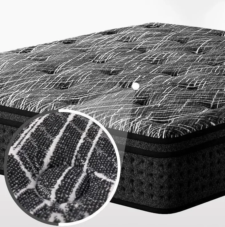 Breathable Spring Natural Latex  Fully Detached Roll up Compression Mattress 3D Mattress Home Mattress