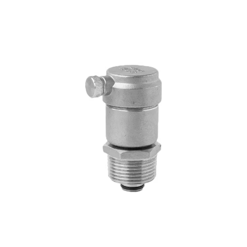 304 Stainless Steel Automatic Exhaust Valve Silk Buckle Tap Water Pipe Bleeder Valve Door Emptying Water Purification Valve