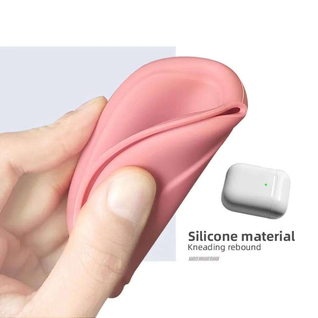 Simple and Stylish Mobile Phone Data Cable Organizer Bag Mini Silicone Headphones Portable Protective Storage Bag