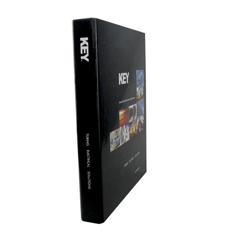 
Custom wholesale simple design A4 A5 8.5x11 inch hard cover 3 ring binder 