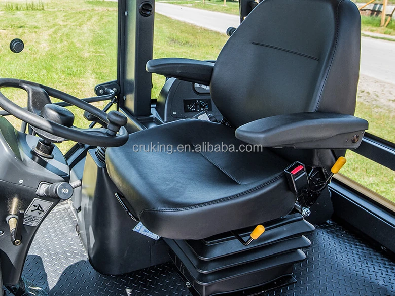 Excellent Visibility Backho Loader 766A Wheel Loader 2Ton Mini Front Loaders with Tandem Gear Pump