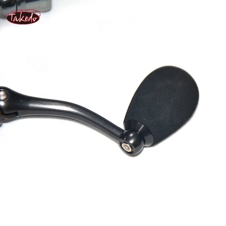 TAKEDO SR04 EVA Handle Knob Metal  Reel Handle Components For Fishing Reel Handle Replacement For Baitcasting Fishing Reel