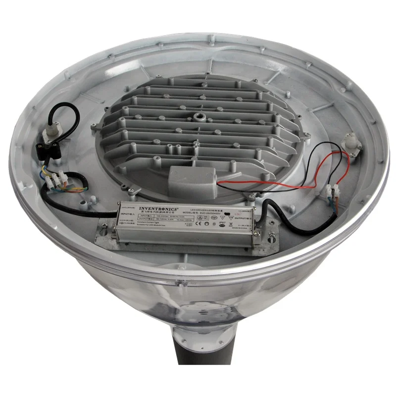 IP65 светодиодный садовый светильник 60 Вт уличное освещение Парк садовый столб верхний свет