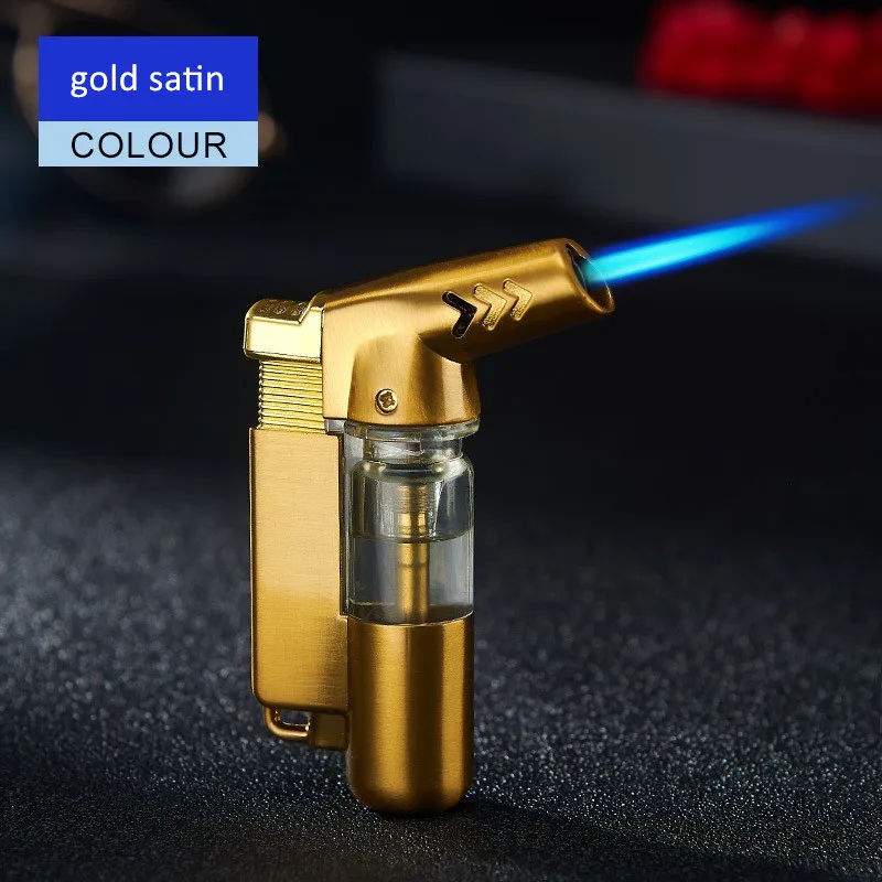 Hot sale gas torch burner lighter jet flame thrower bbq lighter house flame gun for BBQ butane cigar lighter