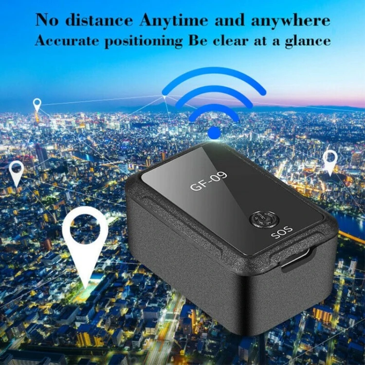 GF-09 Mini GPS Tracker Car Locator AGPS LBS WiFi Car GPS Tracker Magnet