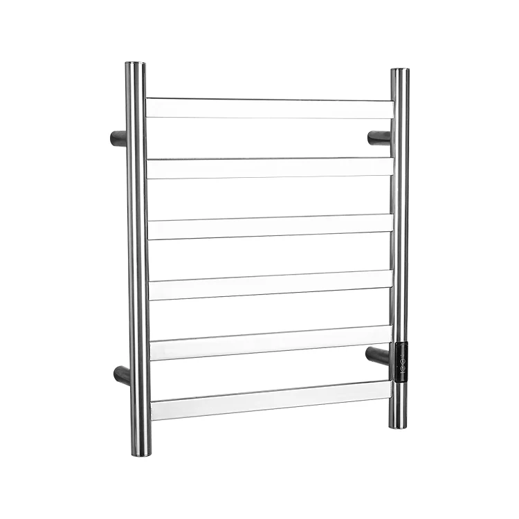 KAIIY Electric Heated Straight Rail Ladder Drying Rack Towel Warmer Dryer Towel Rack
