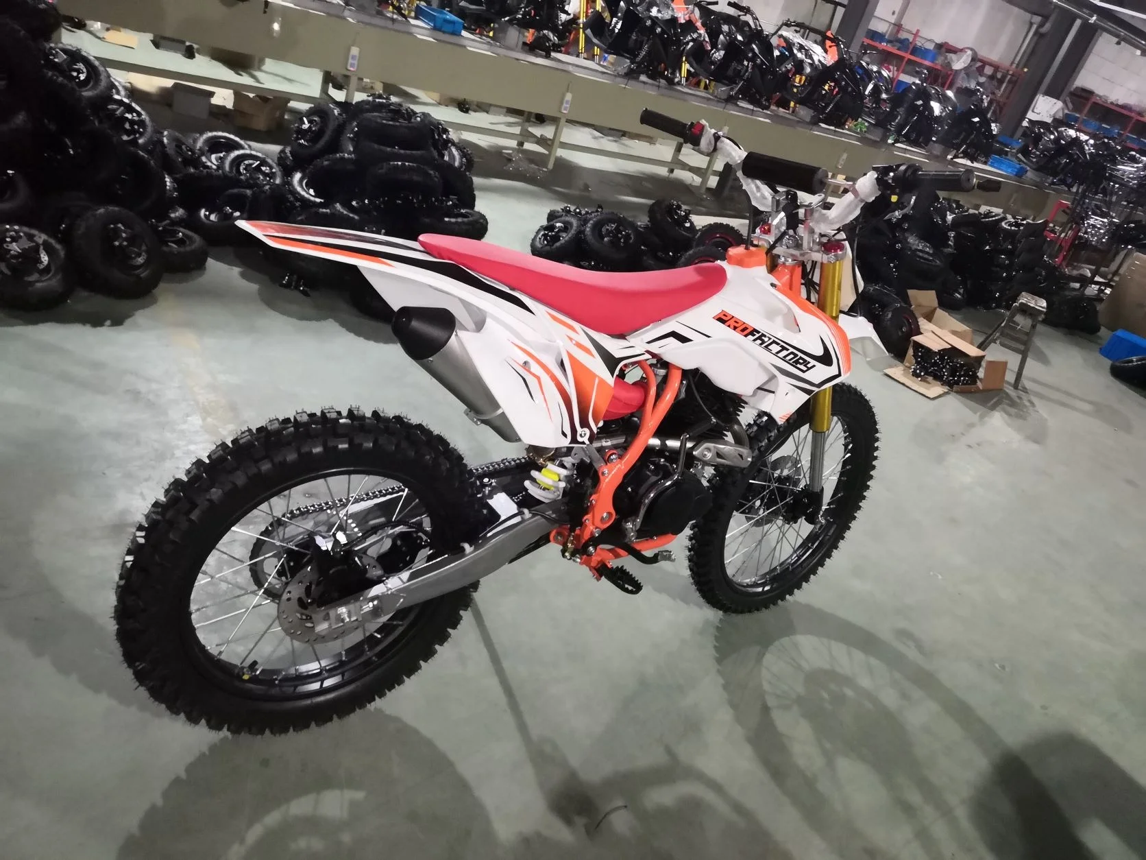 2021 Motocross New Cheap 4-Stroke 150cc 200cc 250cc Dirt Bike For Adult With CE