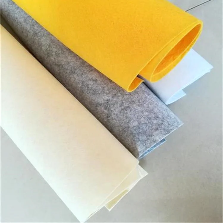 
Factory supply best price 2mm thick non woven fabric needle punch polyester felt 