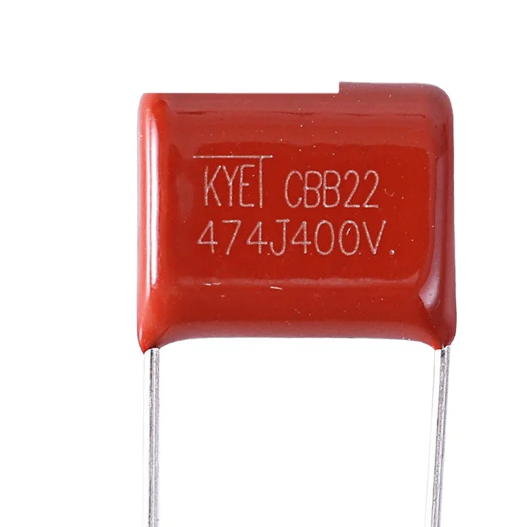 CBB22 capacitor MPP 0.47UF 474J400V P10 power capacitor CBB21 film capacitor