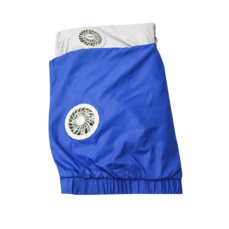 Summer Cooling Vest With 2 5V USB Fans Air Cooling Gilet With Fans