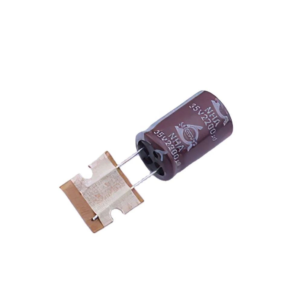Aluminum electrolytic capacitors 2200uF 20% 35V NHA 35V 2200UF 16*25 plug-in D16xL25mm mlcc film capacitor