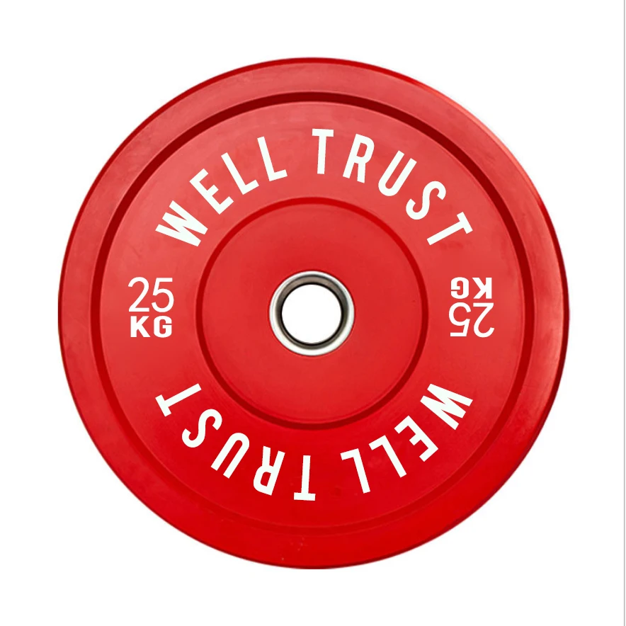 Пластины для бампера WellTrust Олимпийские пластины тяжелой атлетики