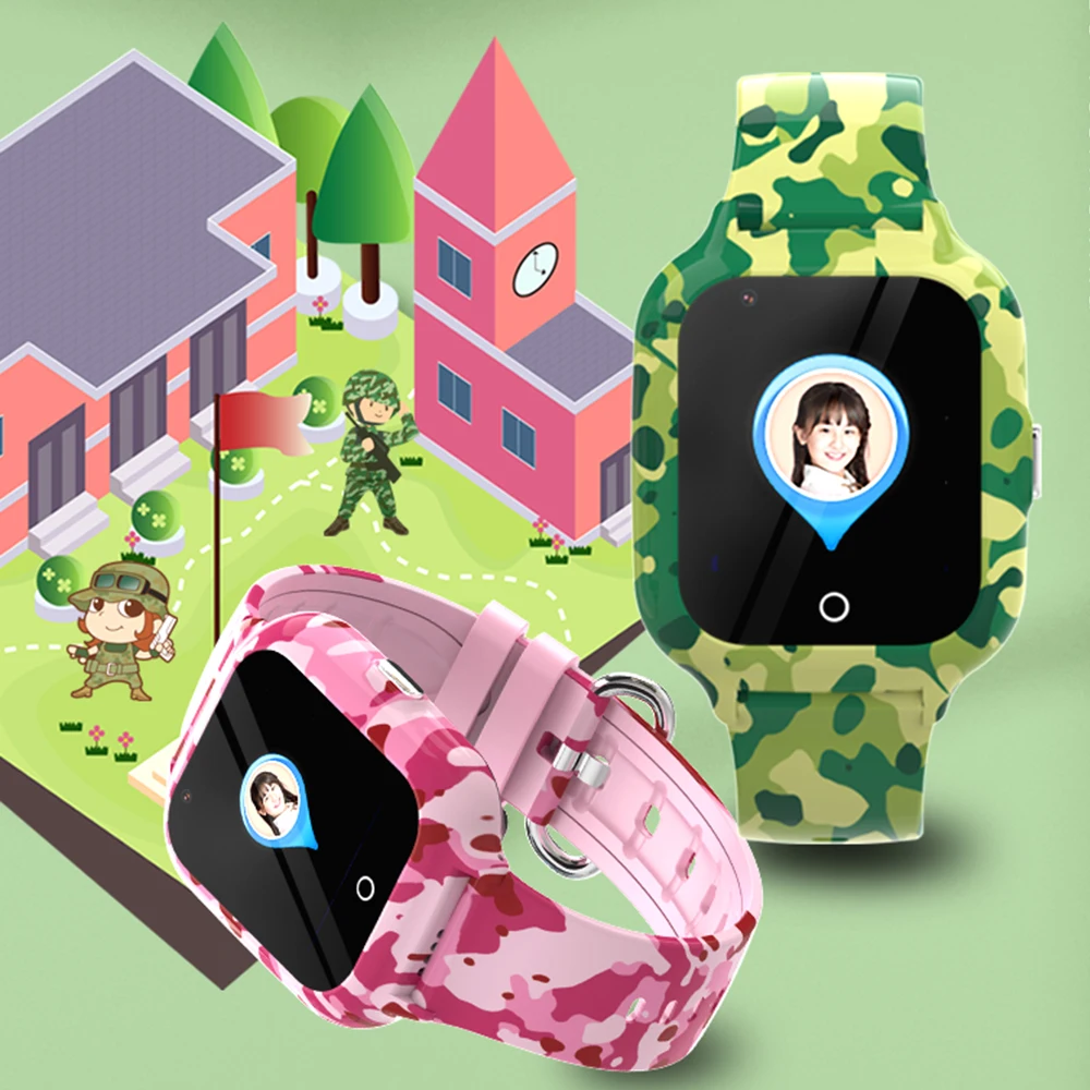 Умные часы df72 Android IOS умные с 4G GPS Wifi для детей камерой поддержка