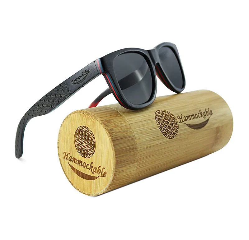 Factory Price Wood Sunglasses Polarized Wooden Glasses UV400 Bamboo Sunglasses 2021 With Wood Case