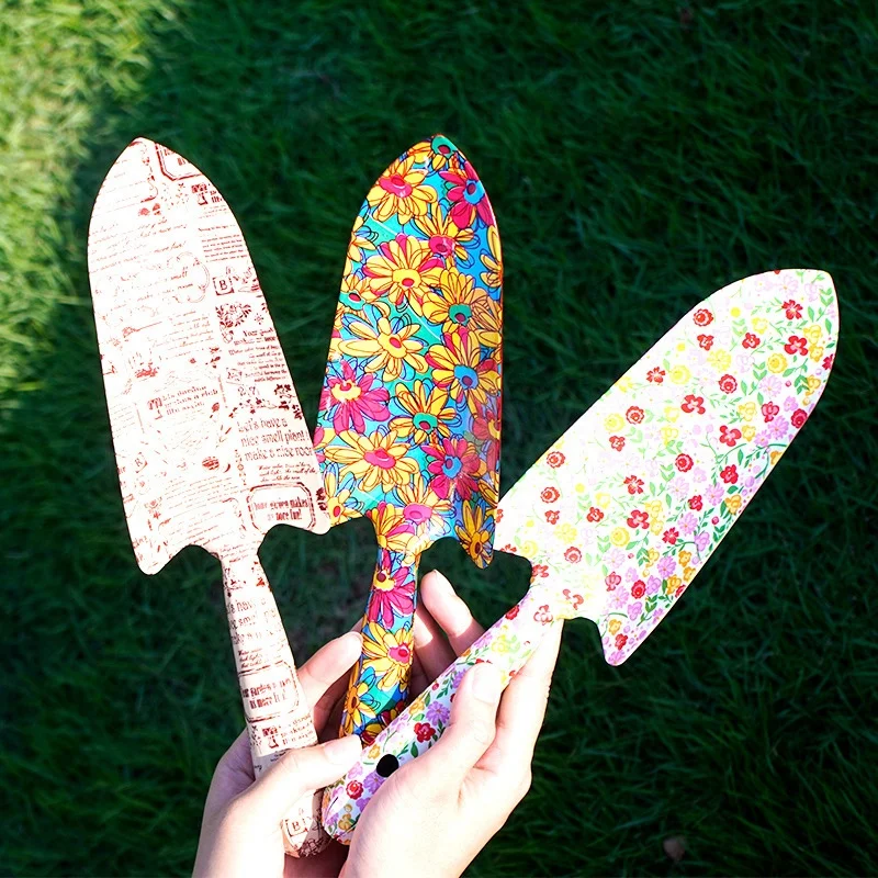 Цветная стальная маленькая садовая ручная Лопата Ladi, мини Ручные инструменты