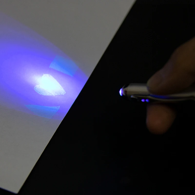 Популярная шпионская игра UV Pen студенты используют тайно маркировать канцелярские игрушки с ультрафиолетовым светом невидимая шариковая ручка