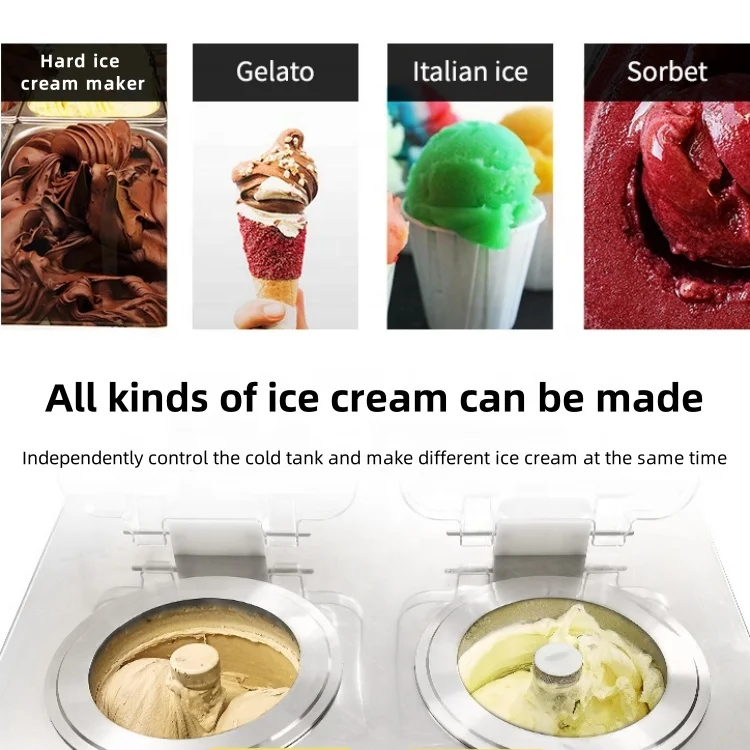 Latest design italian mini turkish carpigiani pakistan gelato softy soft serve glace ice cream maker machine price
