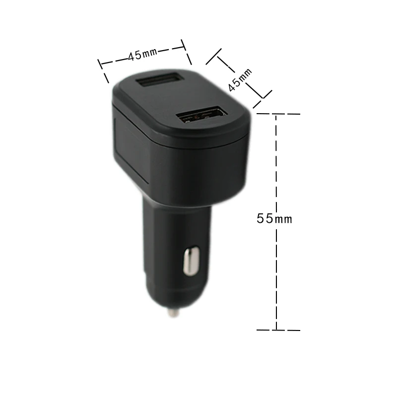 Usb Type-C Ports Anti Theft Real Time Tracking Plug-And-Play Universal Car Charger Gps Trackers With Sim Card Location