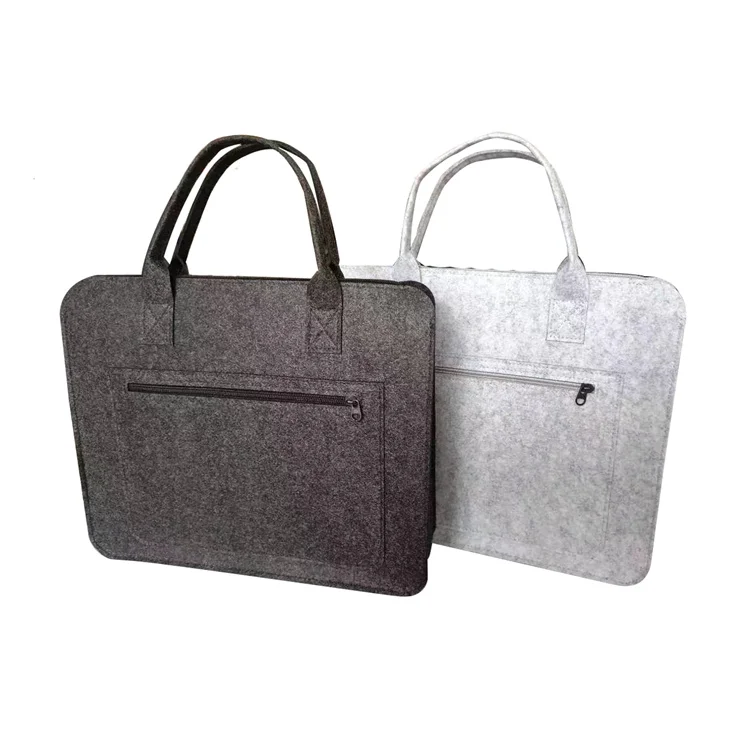 lightweight protective felt laptop bag for Macbook Air Pro Dell 13 15.6 Inch