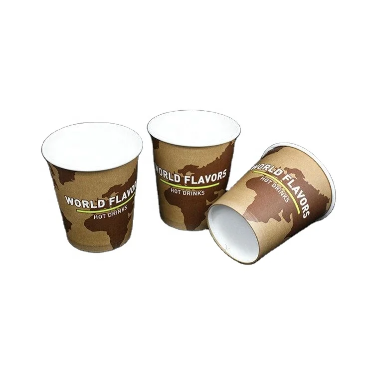 8oz Popular and cheap waxed paper cup