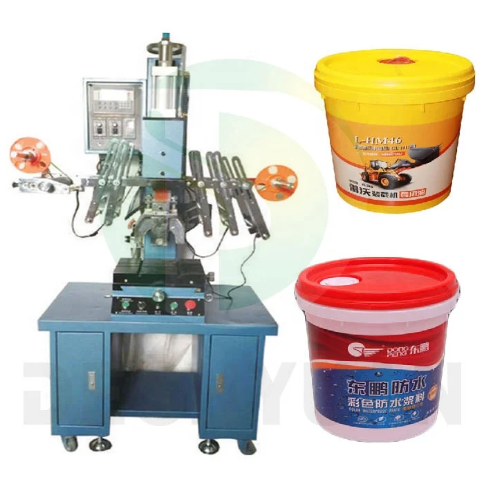 2021 new arrival automatic conical transfer printing machine for plastic Bucket