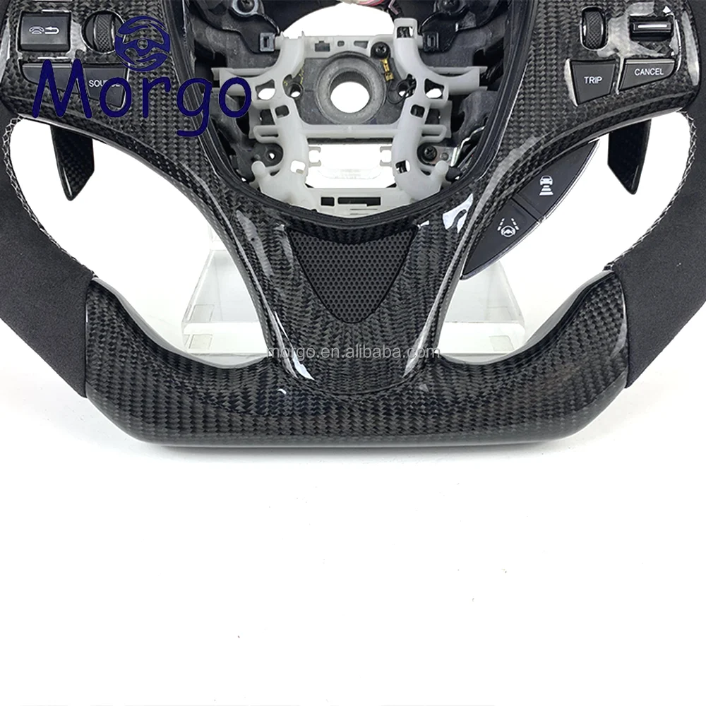 Cars accessories for Honda Customized carbon fiber steering wheel for Honda Acura TLX/TSX 2012-2018 more series Civic Accord