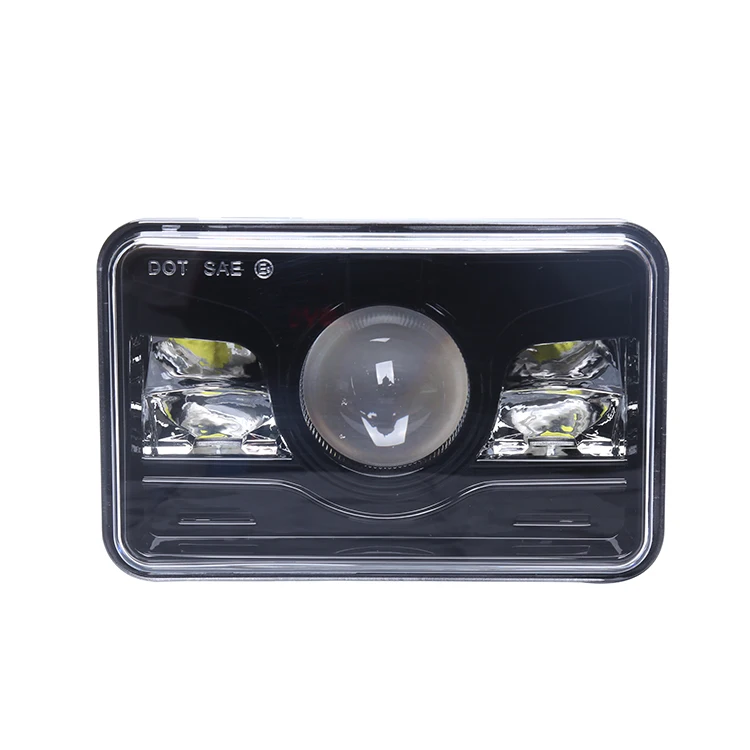 Высокая мощность 60 Вт 4*6 дюймов квадратная фара 60 Вт 4x6 фары 4x6 фара для грузовика светодио дный грузовик аксессуары для toyota trucks kenworth