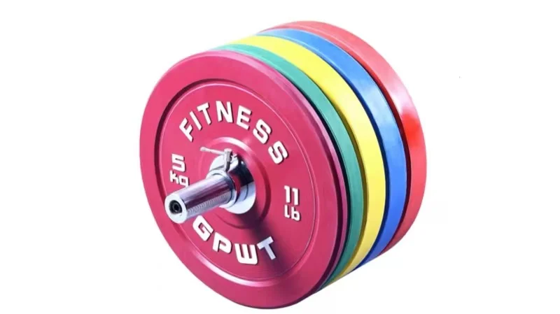 Adjustable weight 10kg set bumper plate weight plates barbell plate