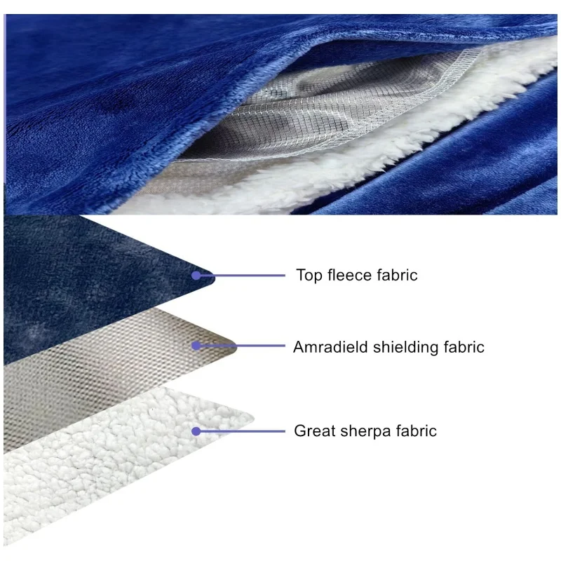 Emf Radiation Shield Blanket Multifunctional Radiation Blanket Thick Thermal Blankets Odm