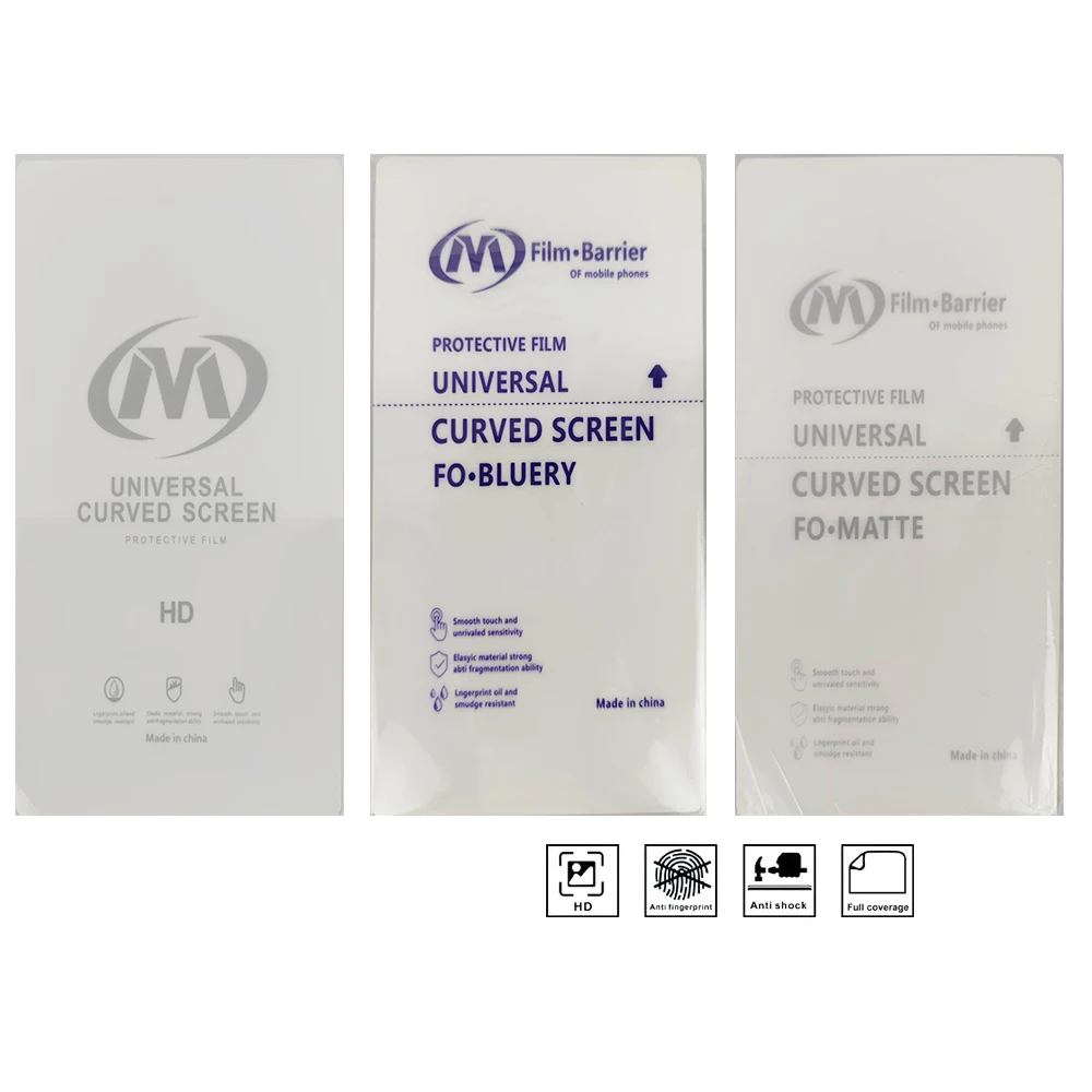 12*19cm film Cutting Machine Material Soft Screen Protector TPU Hydrogel Film Nano