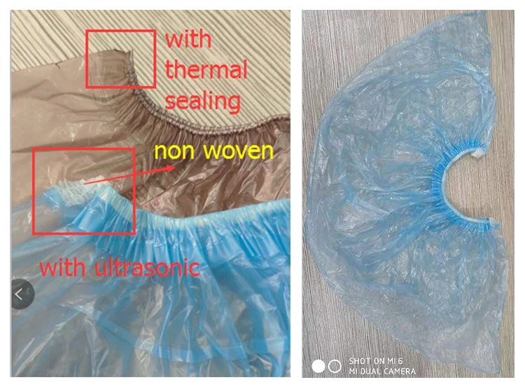 disposable surgical nonwoven shoe cover making machine