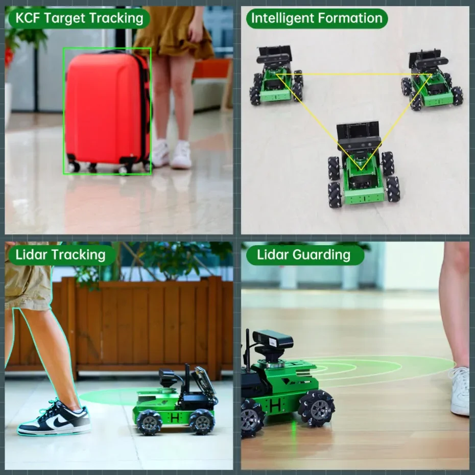 Waveshare JetBot Smart AI Kit автомобильный робот с питанием от Jetson Nano официальный партнер поддержка ROS ros Robot операционная система