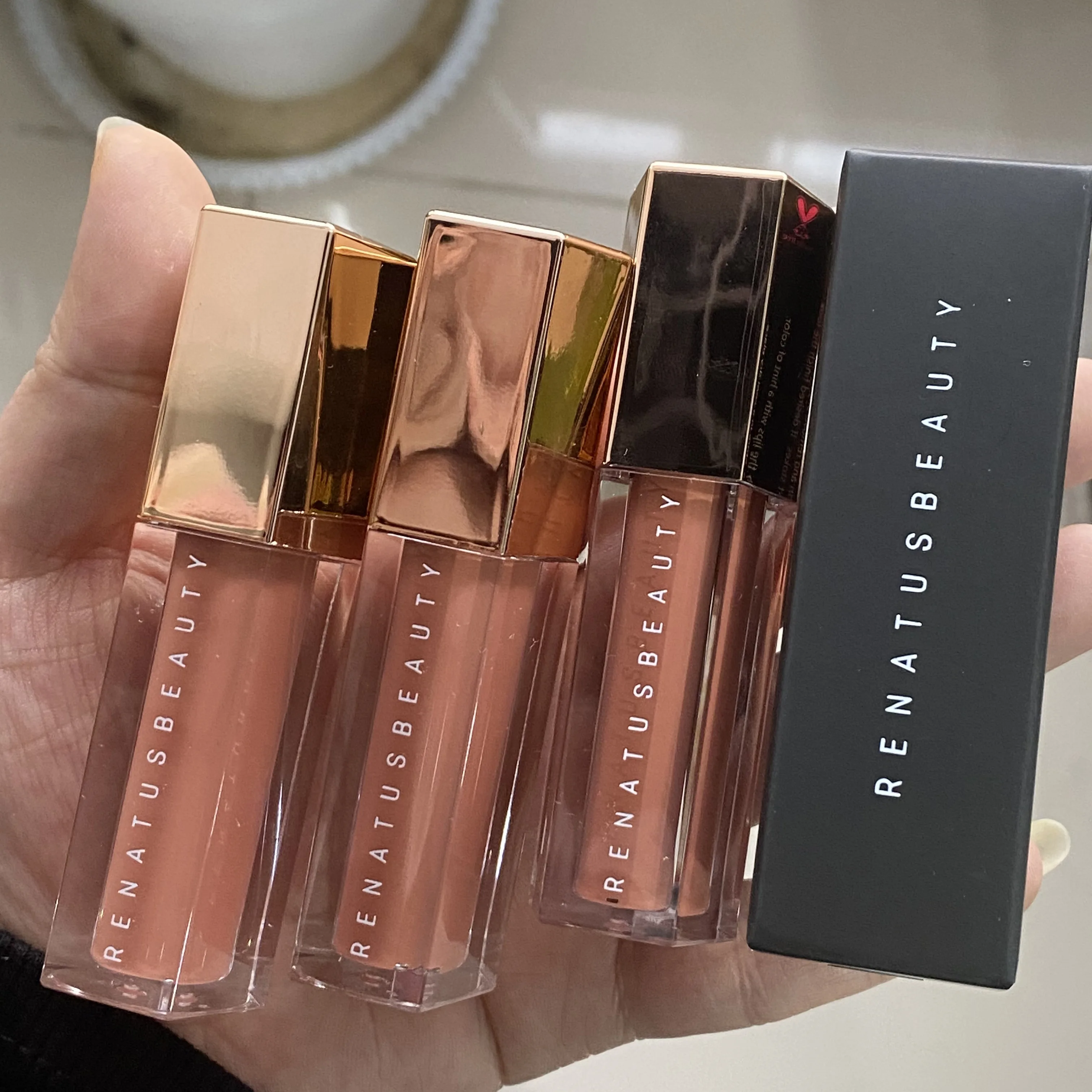 rose gold lipstick tubes private label lip gloss lip gloss empty bottle  vitamin e lip gloss