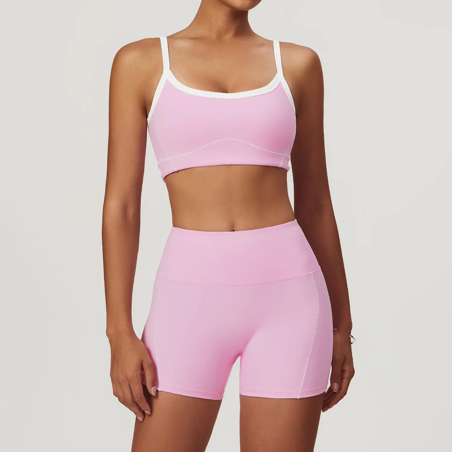 High Quality Yoga Wear Workout Apparel Activewear Women Fitness Clothing 2 Piece Yoga Sets