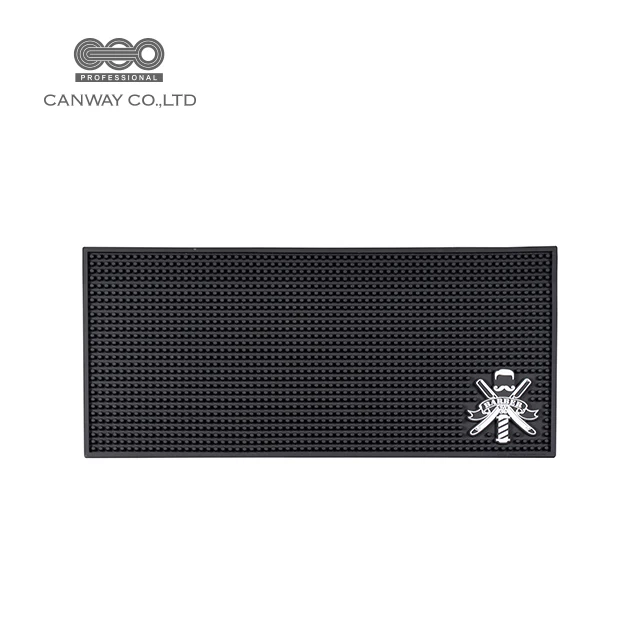Rubber Silicone Salon Waterproof Hairdressing Tools Pad Barber Mat Flexible Leather Cushion for Hairdresser Barbershop Dedicated