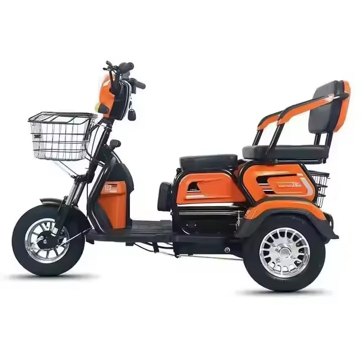 electric tricycle bike factory supply directly 500W 60V20Ah used adult 3 wheel tricycle electric scooter