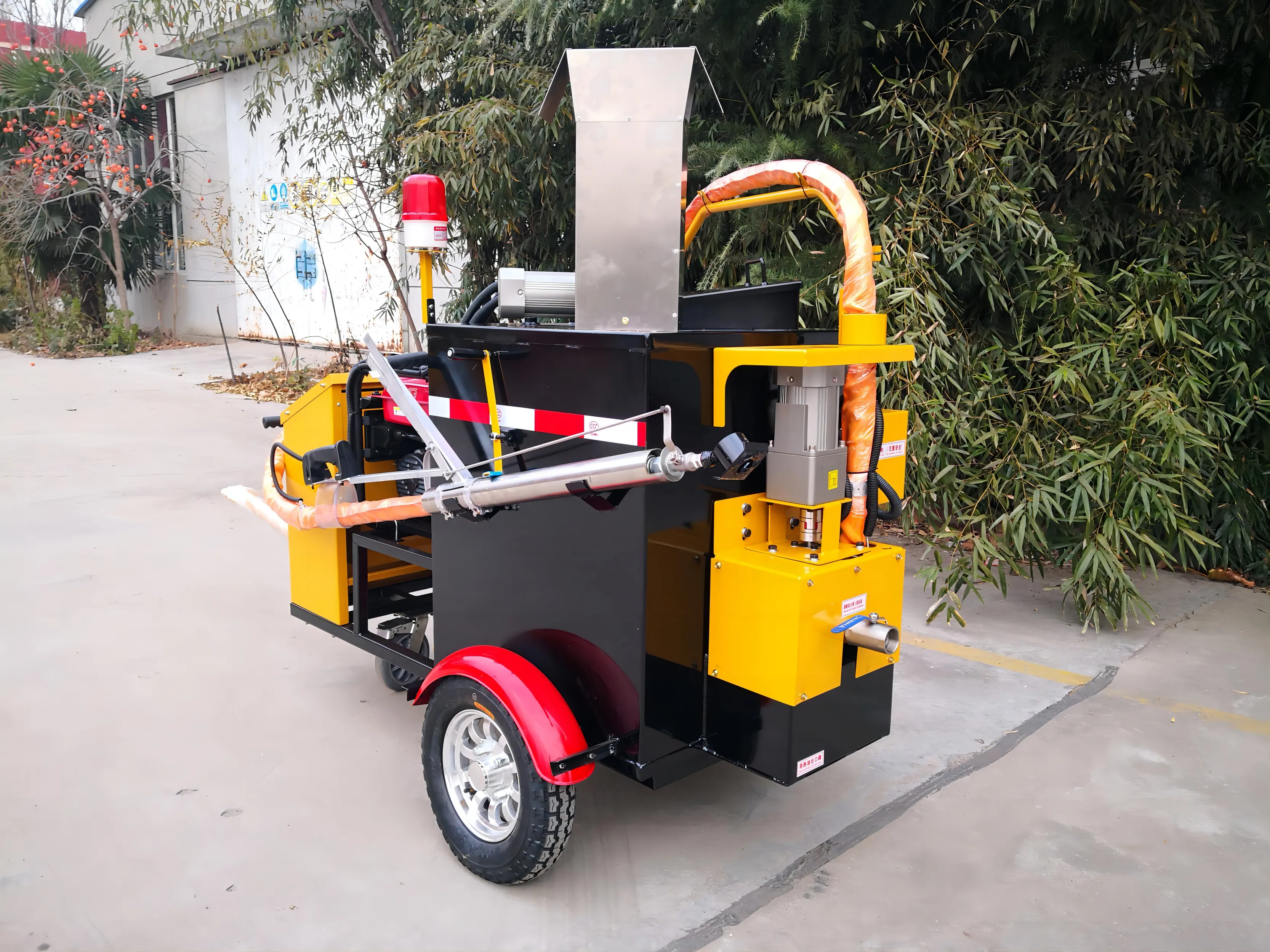High Quality Asphalt Crack Sealing Machine 100L Hand Pushed Small Filling Machine
