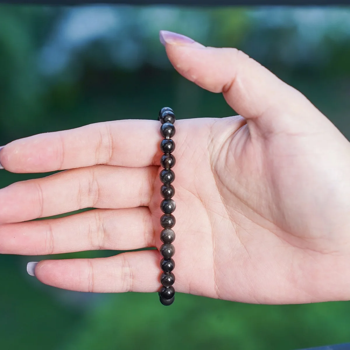 wholesale 6mm healing natural stone Anxiety Gemstone Quartz  For Women Men Gifts Reiki Energy Power luck Crystal Bracelet