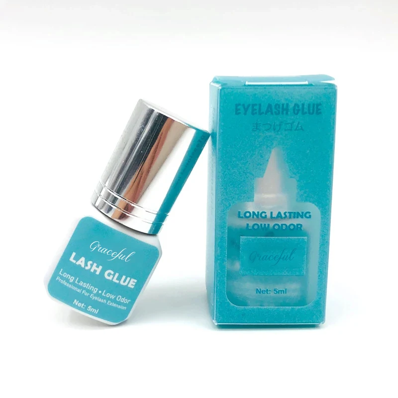 Eyelash Extension Glue Holder Eyelash Extension Glue Adhesive Private label Logo Liquid Glue For Lash Extension