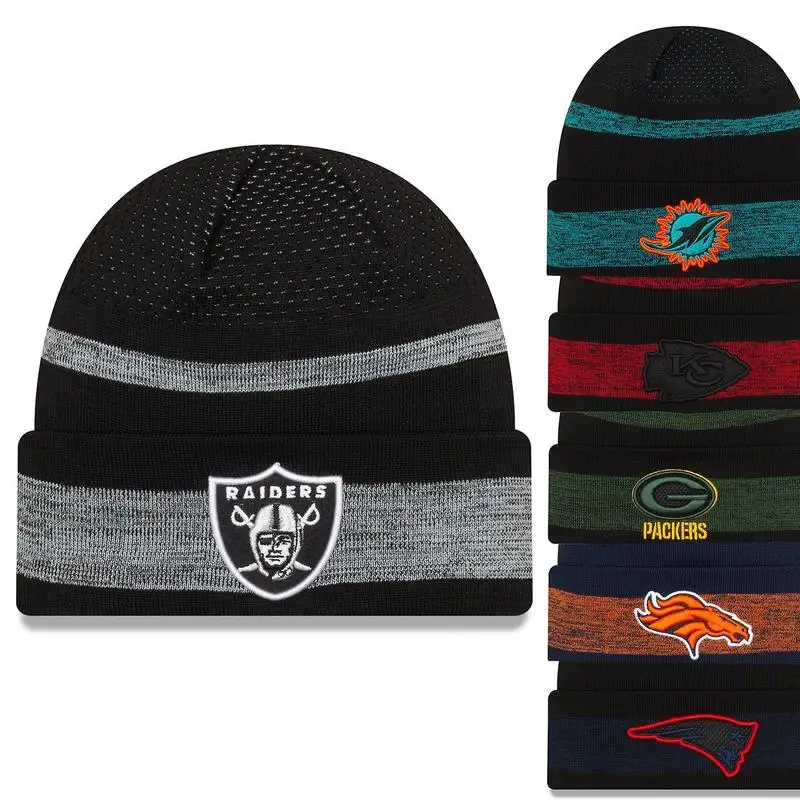 Wholesale new American Football Beanie Hat era Beanies Embroidery Winter Hats knitted Caps for 32 teame