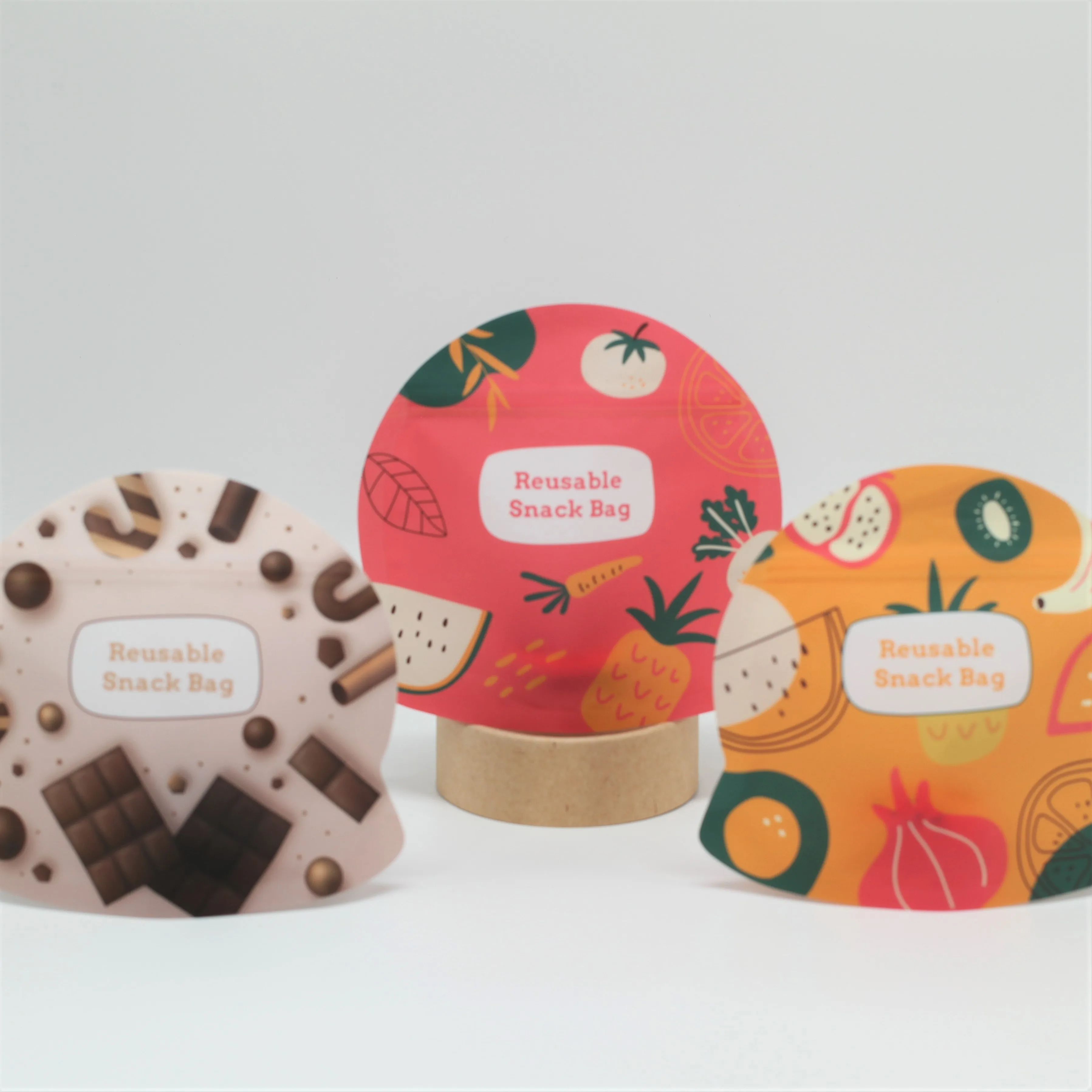 Heat Sealable Snack Food Packing Pouches