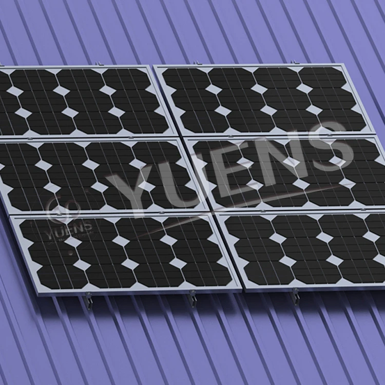 Yuens Factory Direct Sale olar mounting panel clamp metal clip solar mounting structure for tin roof