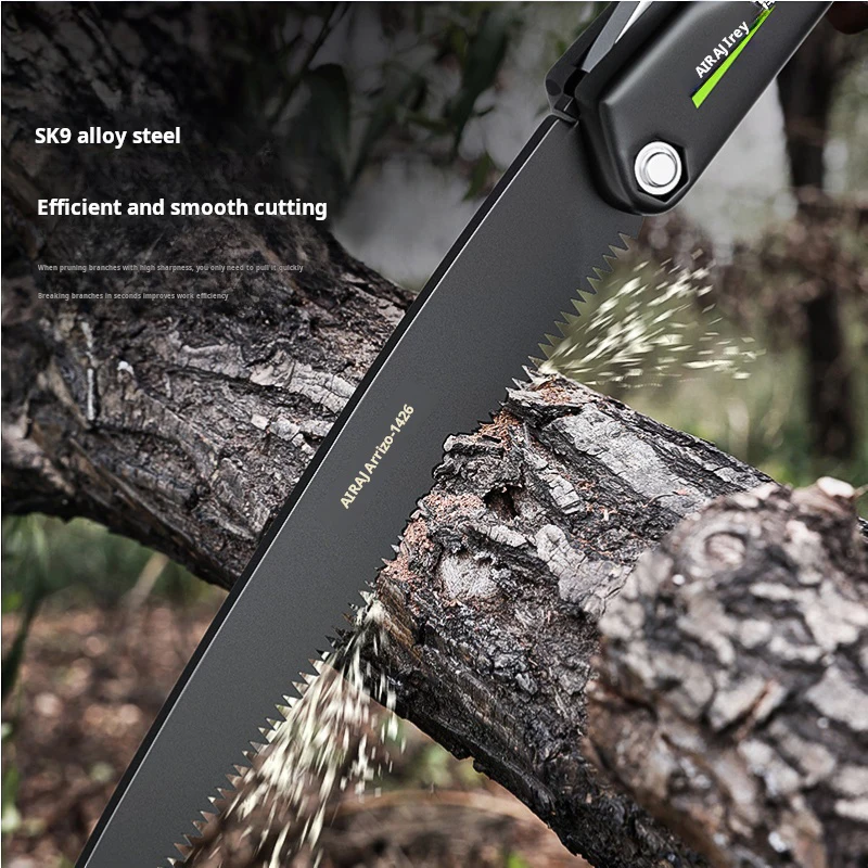 New folding saw SK9 steel sharp and wear-resistant portable household hand saw woodworking saw