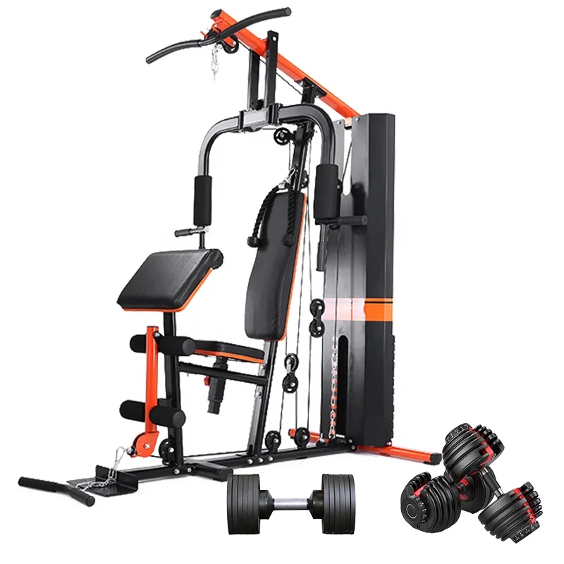 SD-M2, реклама, на складе, домашний тренажер мульти тренажерный зал одна станция с регулируемым для гимнастического зала