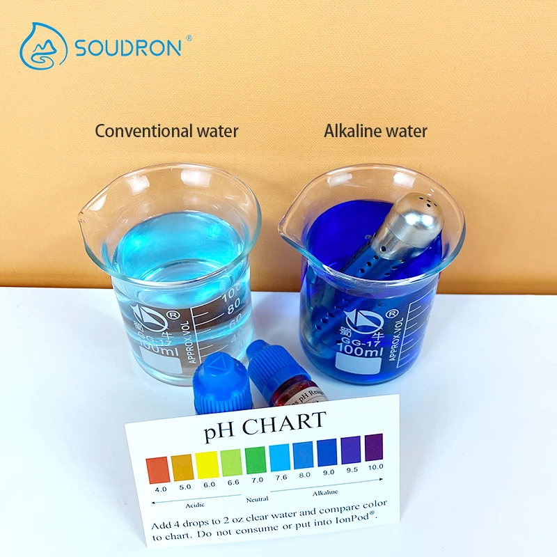 ORP -200mv alkaline water stick anti aging Nano Hydrogen ball healthy ionizer purifier 304L Zinc Quantum stick laser your logo